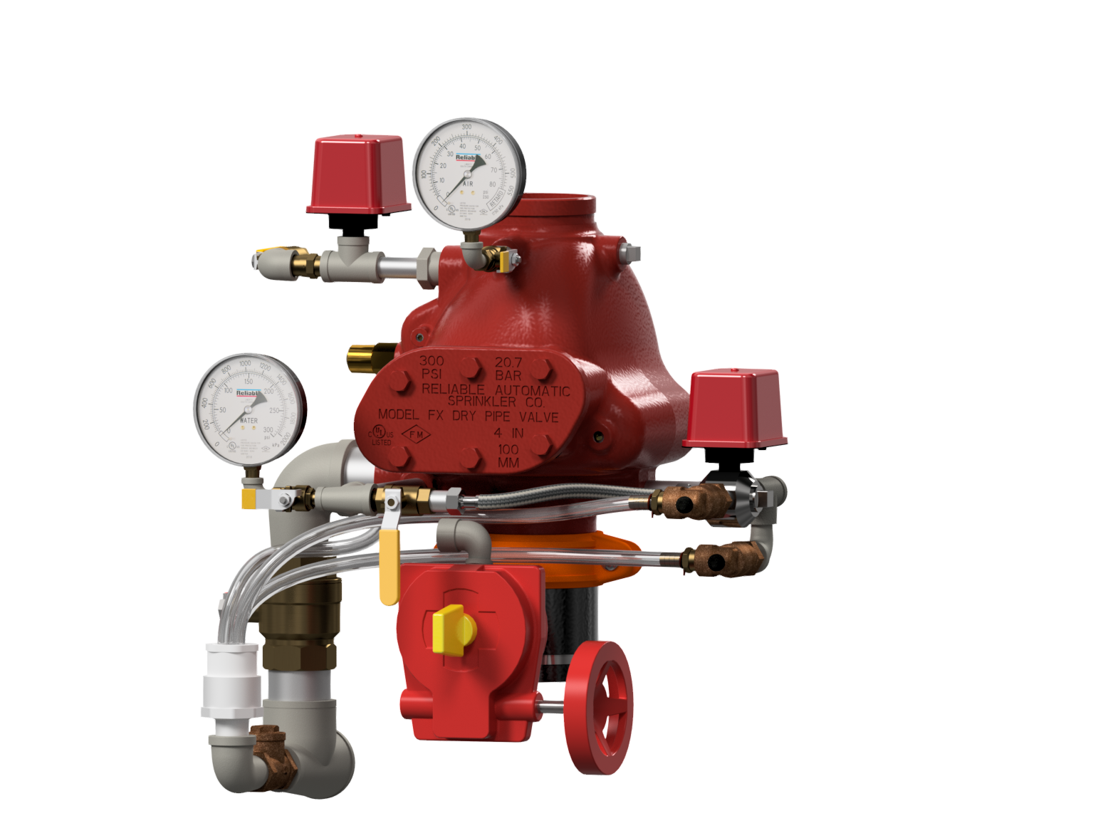 Reliable dry pipe valve