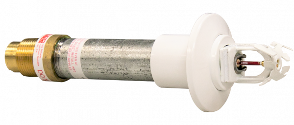 Reliable Dry Pendant Sprinkler Head DH56 HSW 68C BSPT CHROME A 15-34" 8424890000 