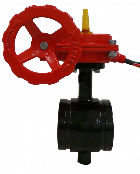 Product image for Reliable Model BFG-300 Supervised Butterfly Valve Grooved