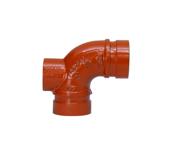 Product image for DR901 Grooved Drain Elbow with 1