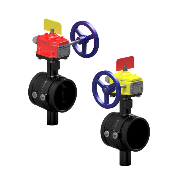 Product image for Model REL300GT & REL300GTC Butterfly Valve Grooved Tapped Body