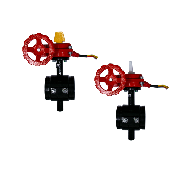 Product image for Model BFG-350 Butterfly Valve  Grooved Tapped Body